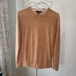Banana Republic Tan Patterned Sweater